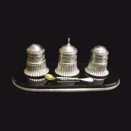 Серебряные солонки "Монарх"